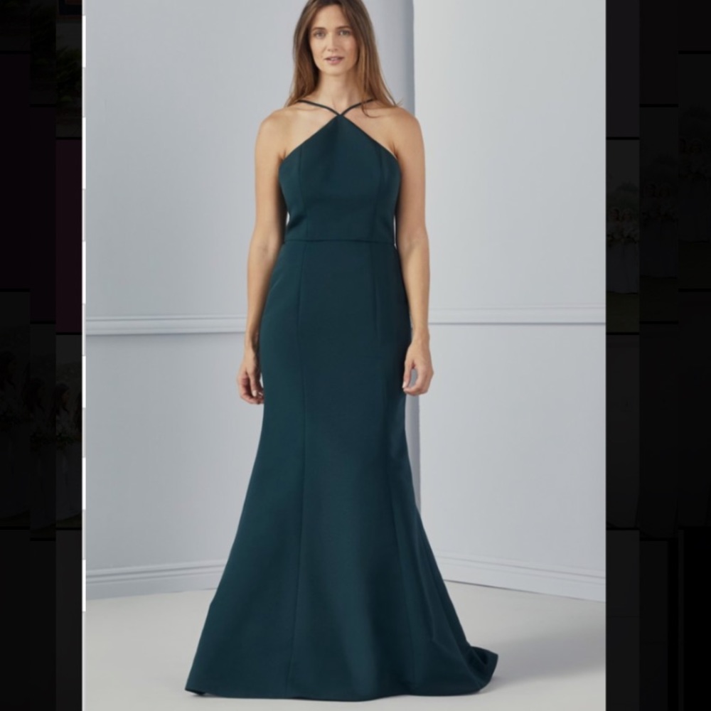Amsale Remi(GB155A) Champagne Faille